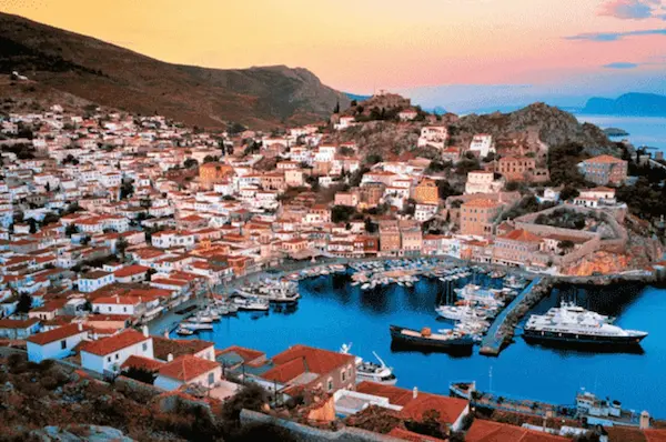 Гидра — особняки и архитектура