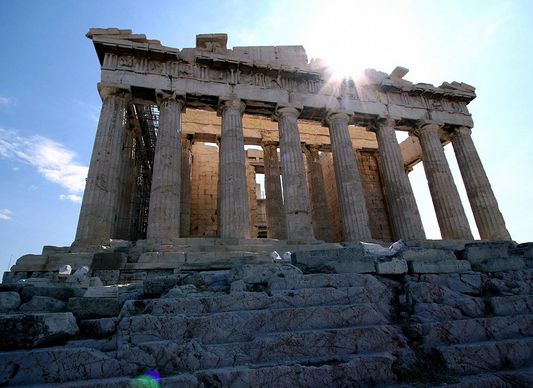 Парфенон - главный храм Акрополя
